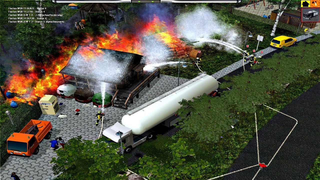 Auslaufende Flüssigkeit fängt Feuer! | Wegberg V8 BETA - Emergency 4