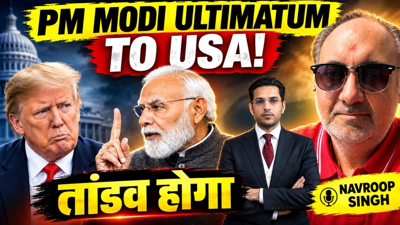 CJP Protest Politics, USA Agenda पर PM Modi का BIG GAME! #War, #Economy, #Sanctions |  Navroop Singh