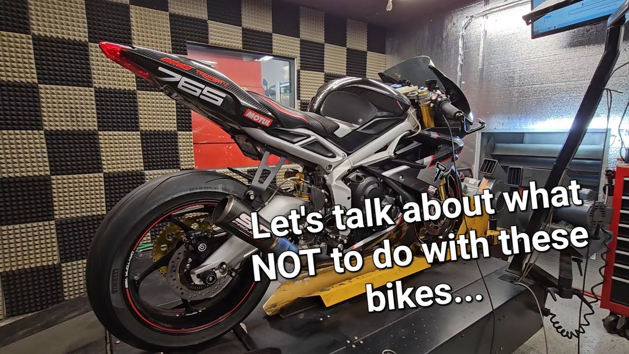 This 765 MOTO 2 shipped to us for PROPER tuning!