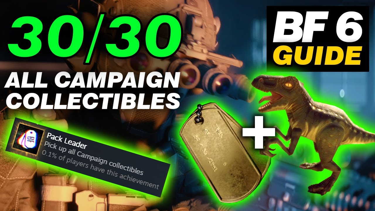 How To Get All Battlefield 6 Campaign Trophies And Collectibles!