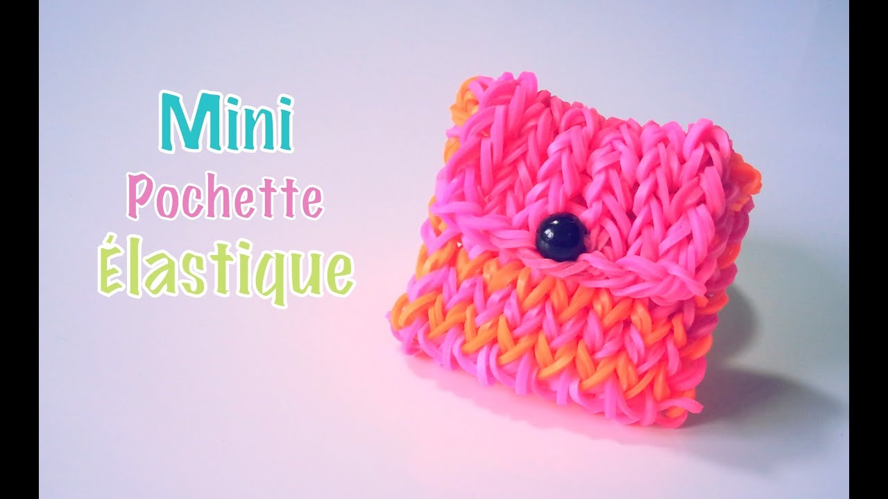 DIY MINI Pochette avec des élastiques sans machine