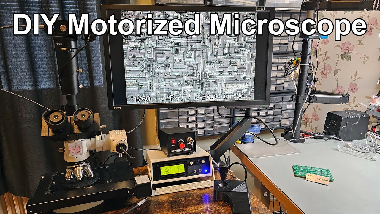 How I Automated My Metallurgical Microscope