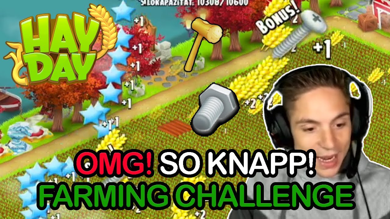 OMG SO KNAPP! 😨 Weizen Farming CHALLENGE! Hay Day | SyromerB
