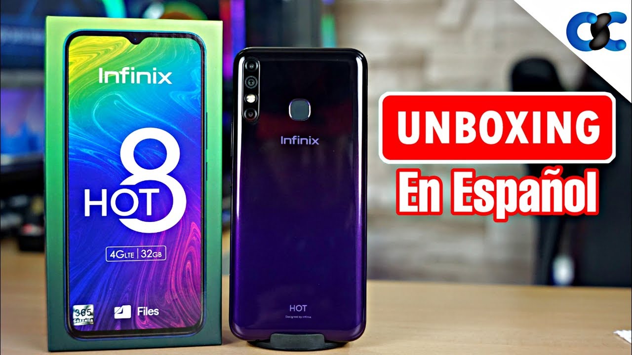 ⚡NUEVO⚡ smartphone INFINIX HOT 8 ( Unboxing )en español