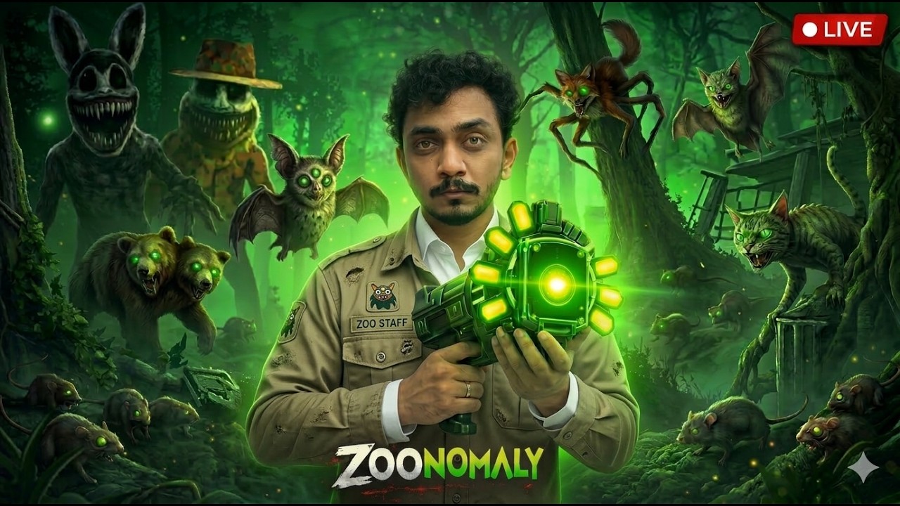 ZOONOMALY KHELTE HAI 🔥 #shortsfeed #shortslive  #shorts #live  #ericislive #gaming