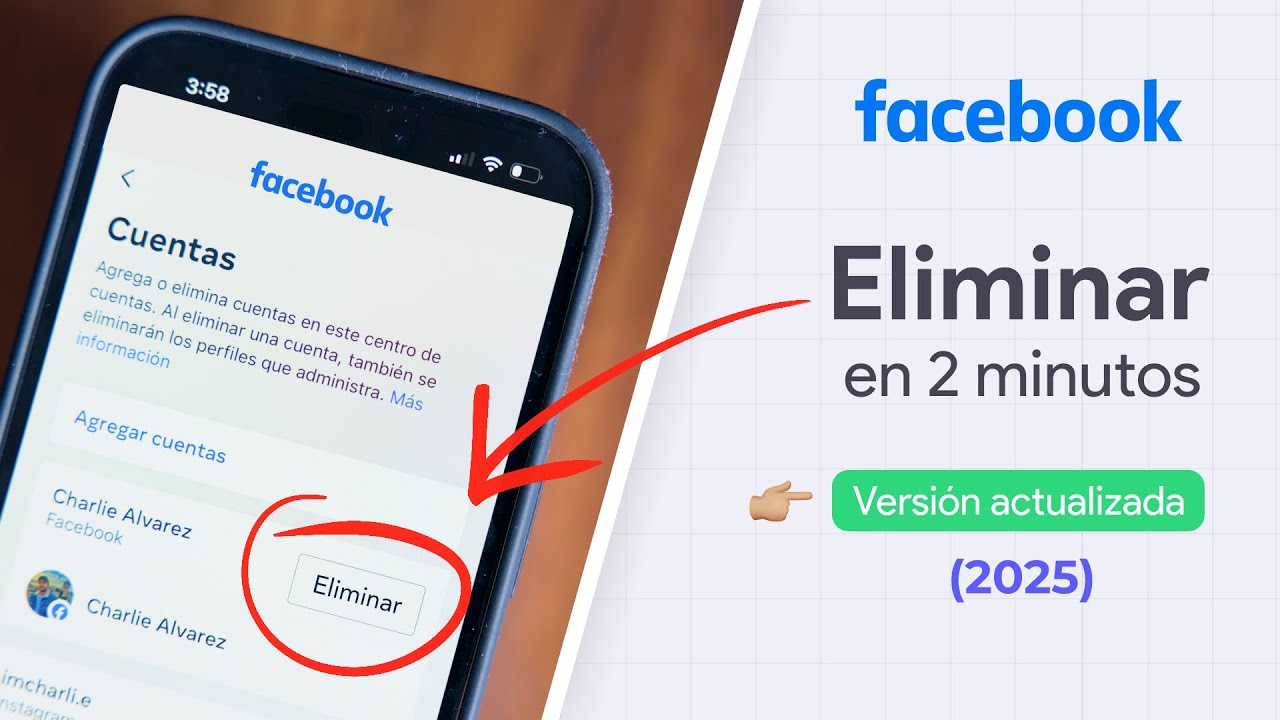 Cómo eliminar cuenta de Facebook ACTUALIZADO 2025