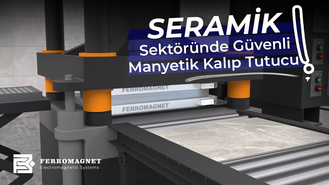 Seramik Üretimi İçin Hızlı Kalıp Sistemi | Fast Mold Change System for Ceramic Manufacturing