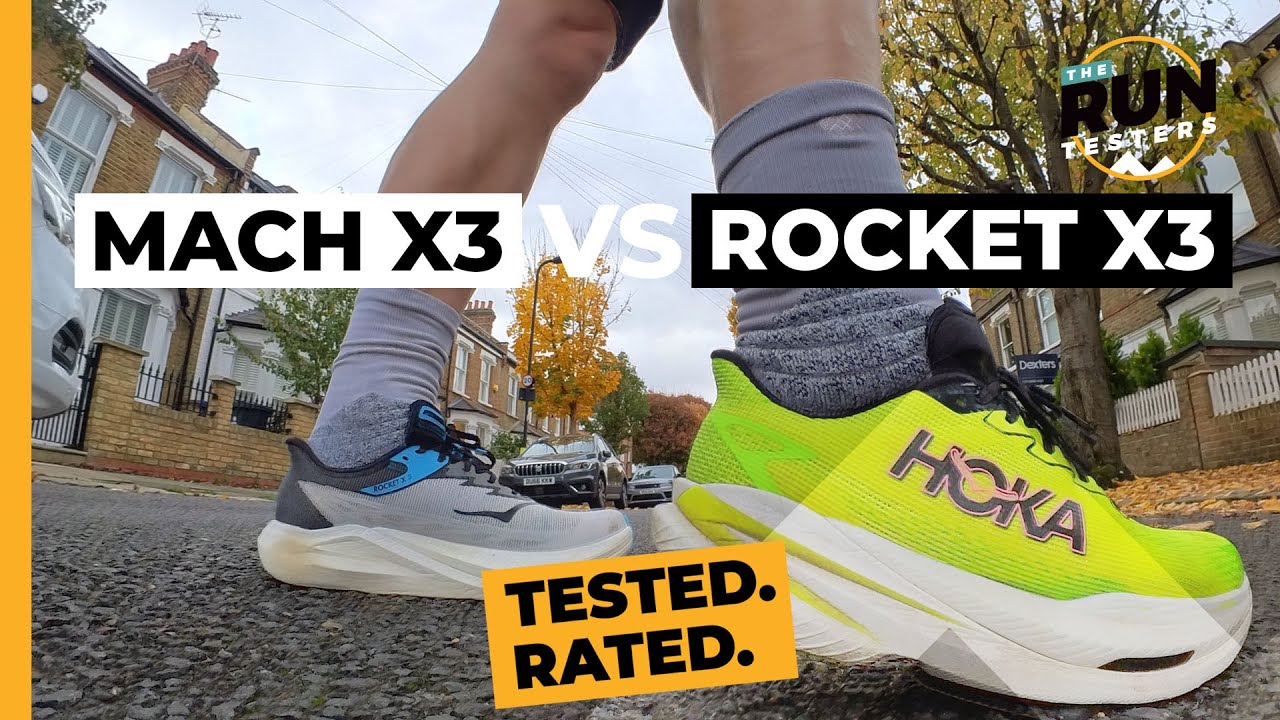 HOKA Mach X3 против HOKA Rocket X3: какой скоростной HOKA лучше?