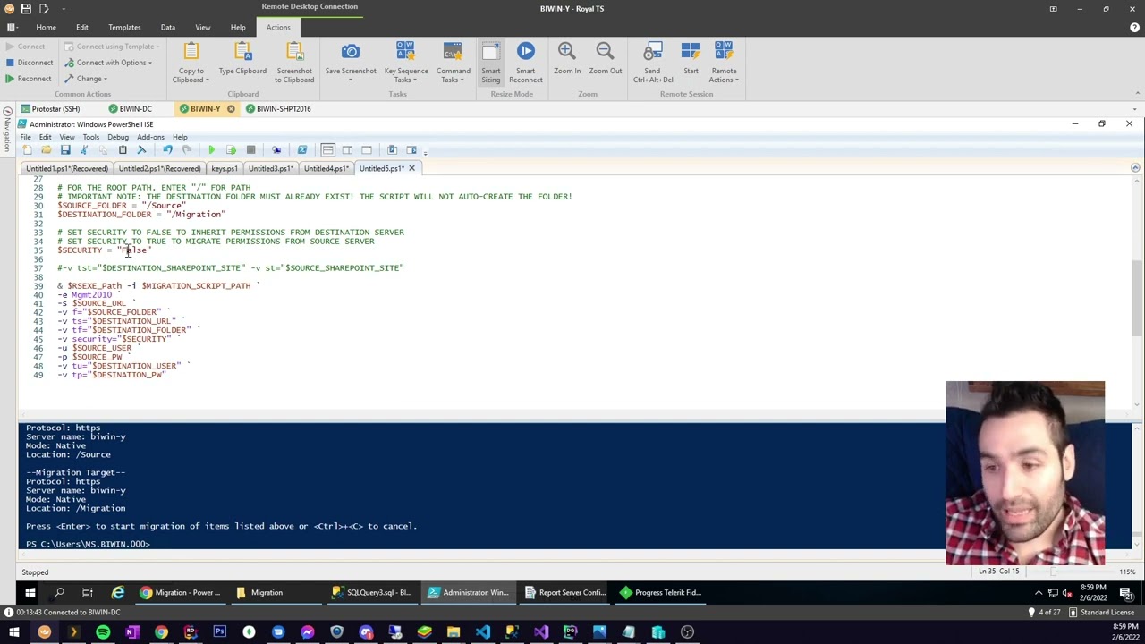 Migrating SSRS/PBIRS (Report Server) Contents with a Script
