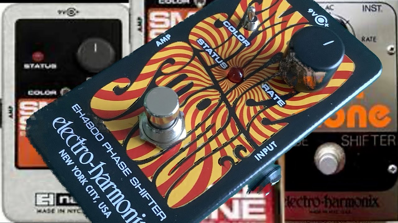 Фазосдвигатель/ревербератор Small Stone EHX New Design Electro-Harmonix Demo