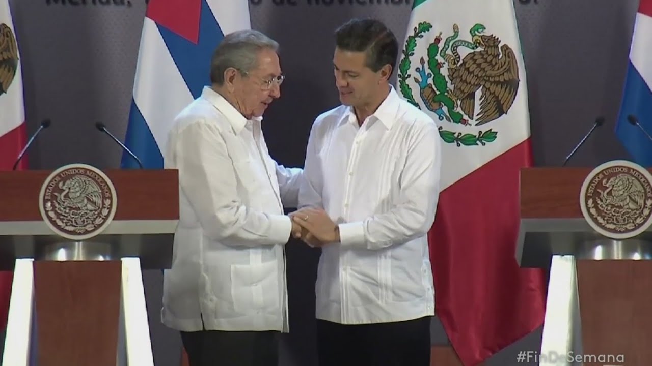 Concluye visita de Raúl Castro a México