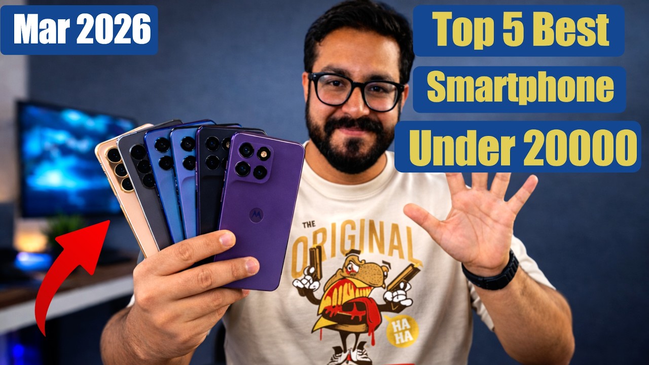 Top 5 Best Phone Under 20000 in Mar 2026 I best 5g phone under 20k