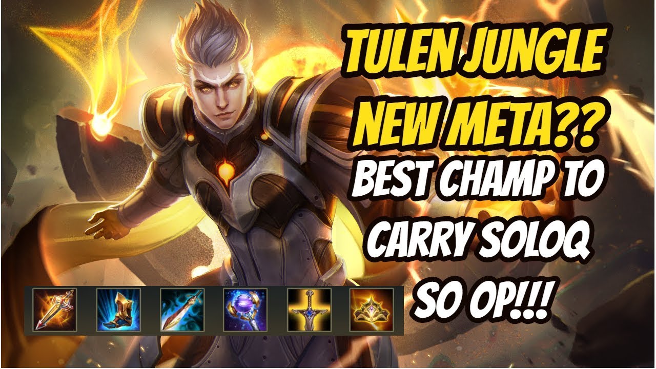BEST SOLOQ CHAMP | TULEN JUNGLE IS OP | NEW META | Darkbreaker Top 15 | Arena of Valor