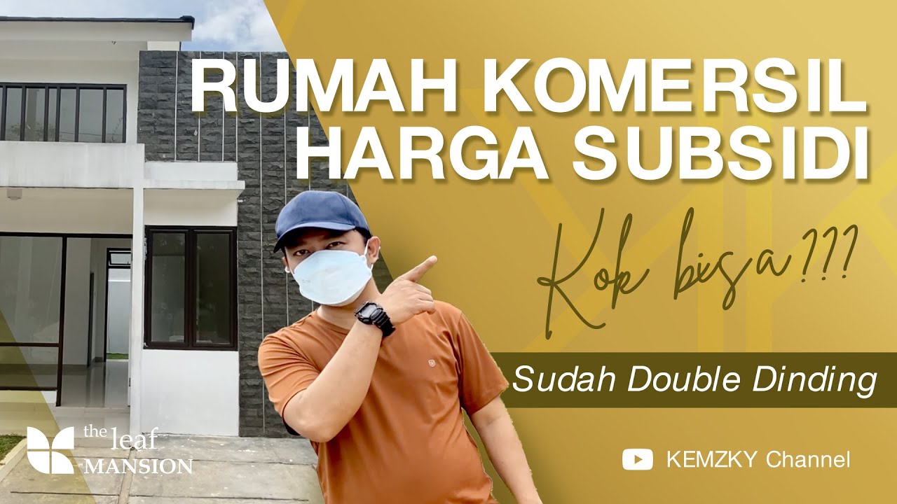 RUMAH KOMERSIL 100 JUTAAN INI CUMA 5 MENIT DARI STASIUN ‼️ THE LEAF MANSION TENJO