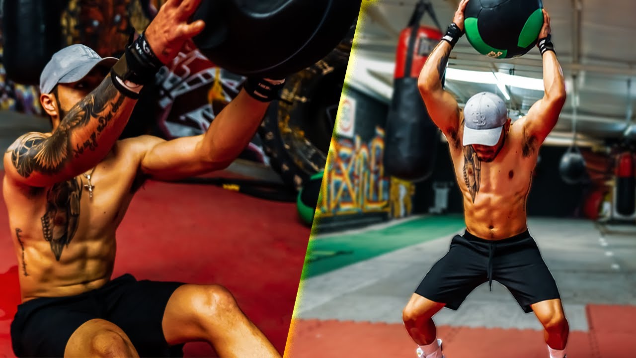Así Entrena un Boxeador Profesional sus Piernas y Abdomen