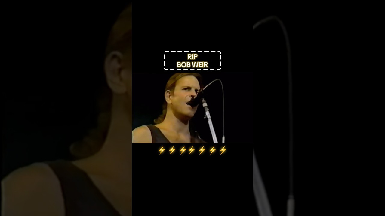 Bob Weir - “Cassidy” live at Shoreline Amphitheatre, June 1989 