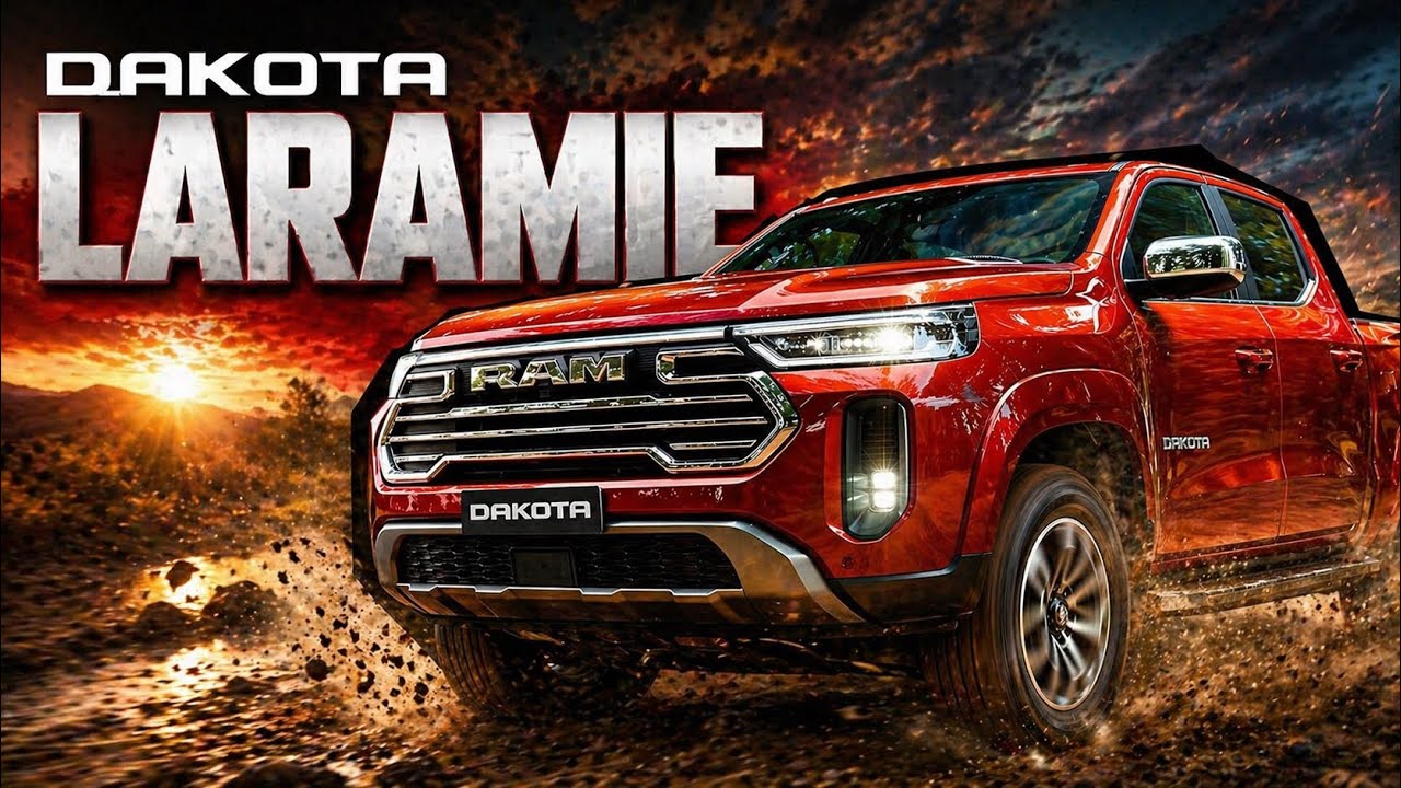 2027 Ram Dakota Laramie дебютирует в Бразилии