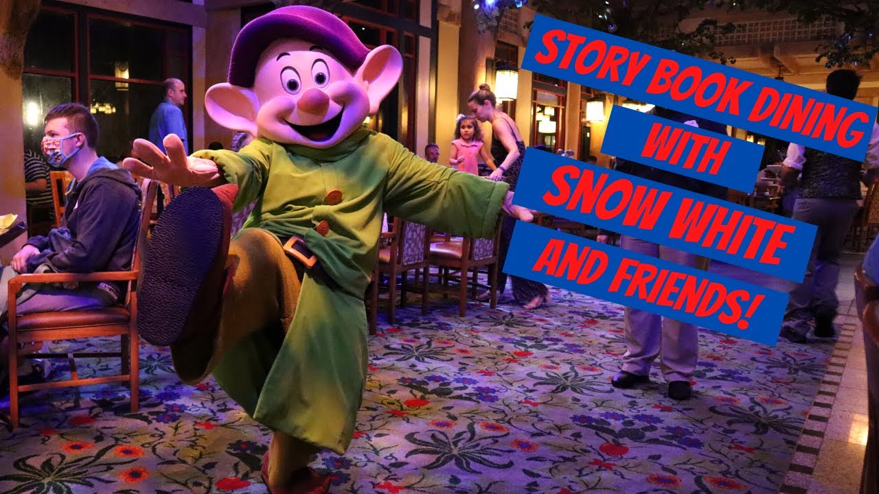 Story Book Dining at Artist Point! | Character Dining | Snow White
