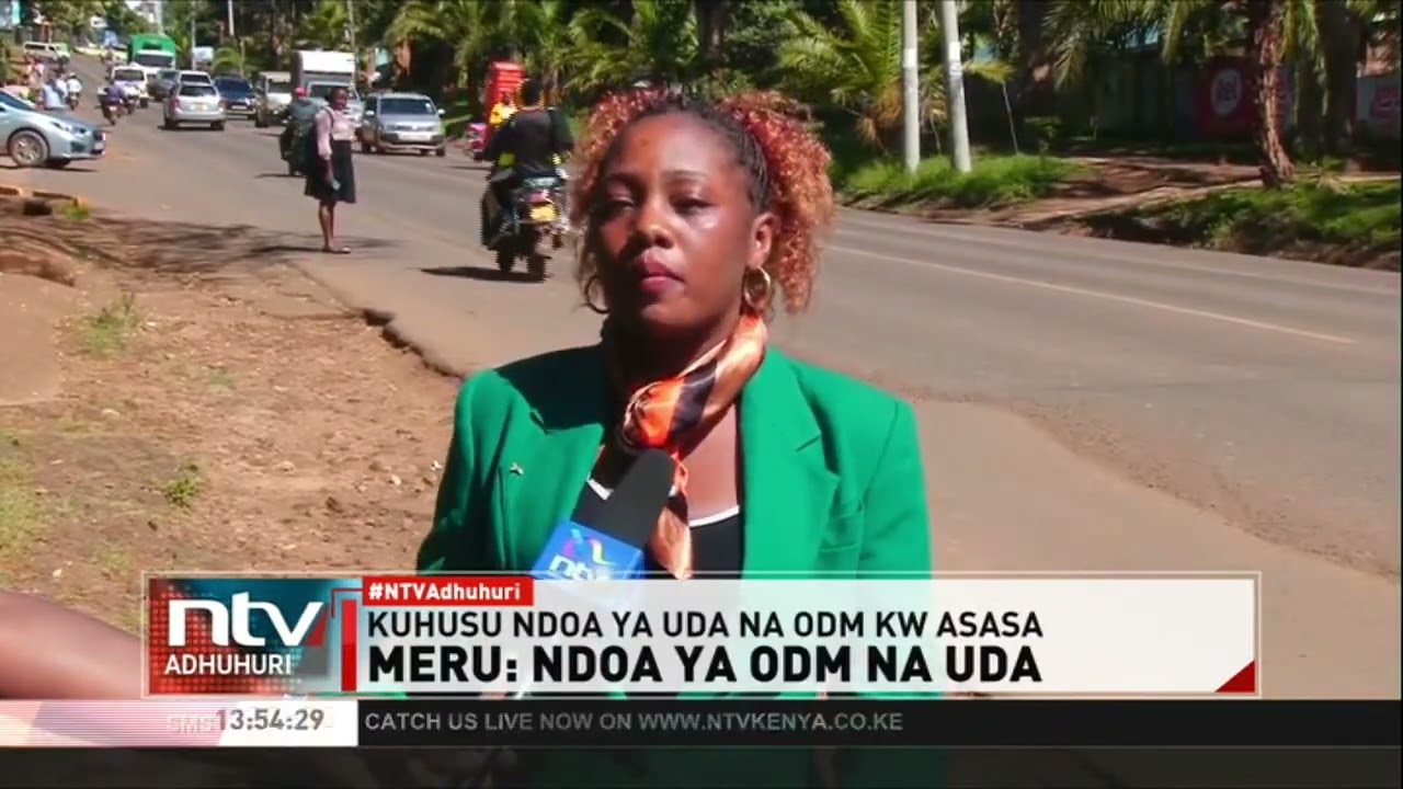Wakaazi wa Meru watoa maoni yao kuhusu ndoa ya UDA na ODM