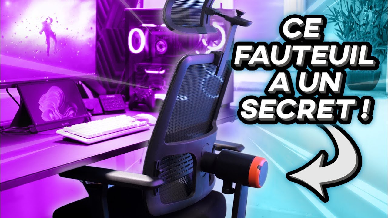 Le Fauteuil Ergonomique Parfait pour Jouer & Travailler ? Newtral MagicH