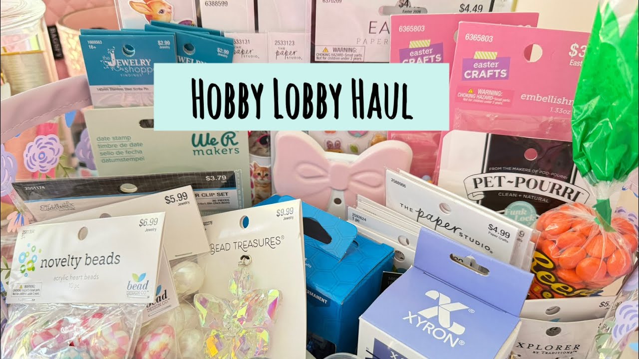 Приходите и посмотрите! Скидки 40-50% в Hobby Lobby! 🎀🩷