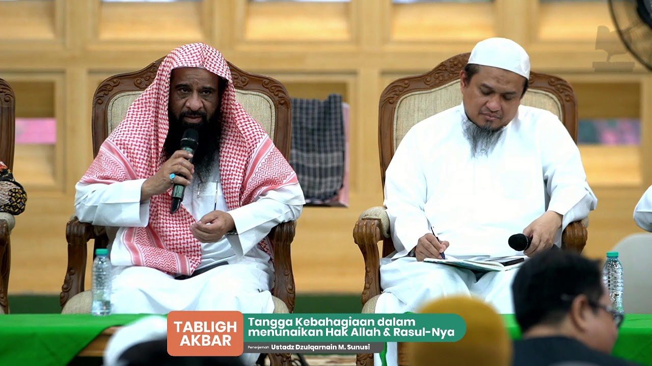 TABLIGH AKBAR TANGGA KEBAHAGIAAN DALAM MENUNAIKAN HAK ALLAH DAN RASUL-NYA