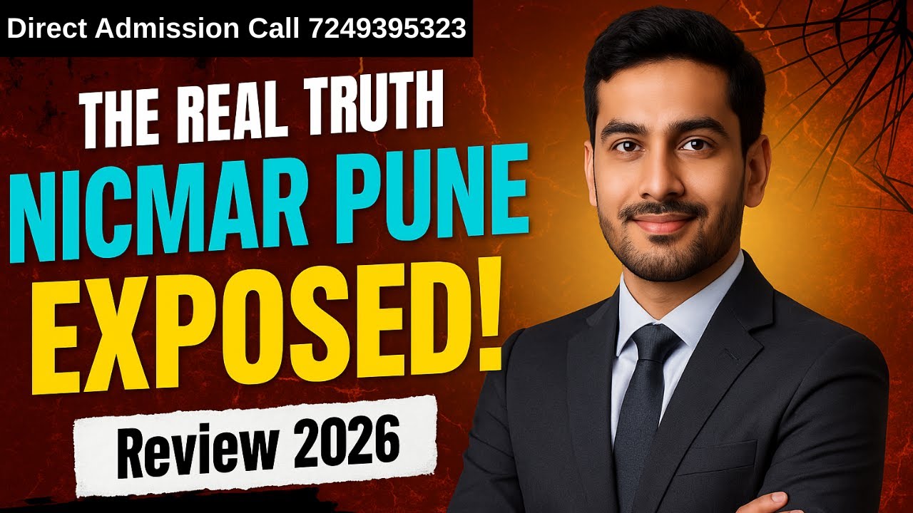 NICMAR pune mba admission process | NICMAR Pune MBA Admission 2026 | Direct Admission, Fees, Courses