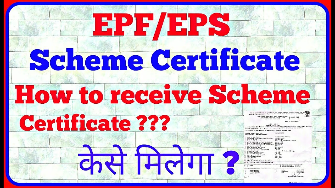 How to Receive a Scheme Certificate 2020 | Apply for Scheme Certificate Online | What is a Scheme...
