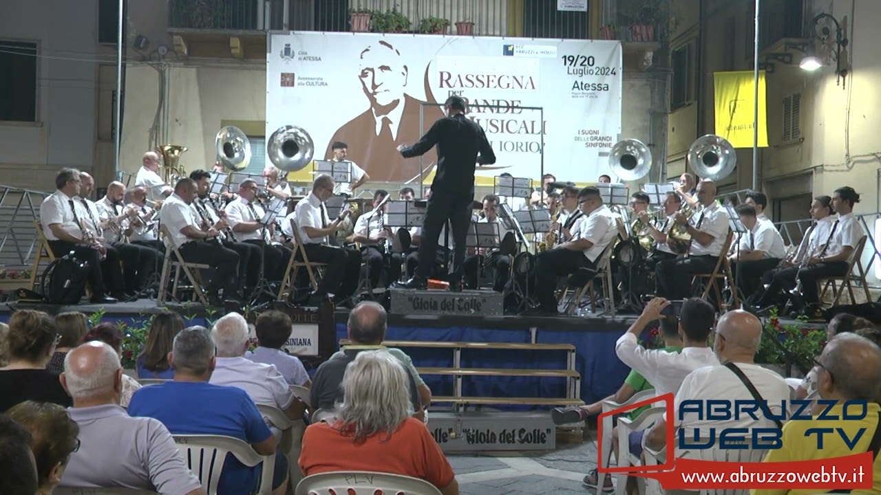 Atessa Rassegna Bandistica Antonio Di Iorio Grande Concerto Bandistico Gioia del Colle 19 07 2024