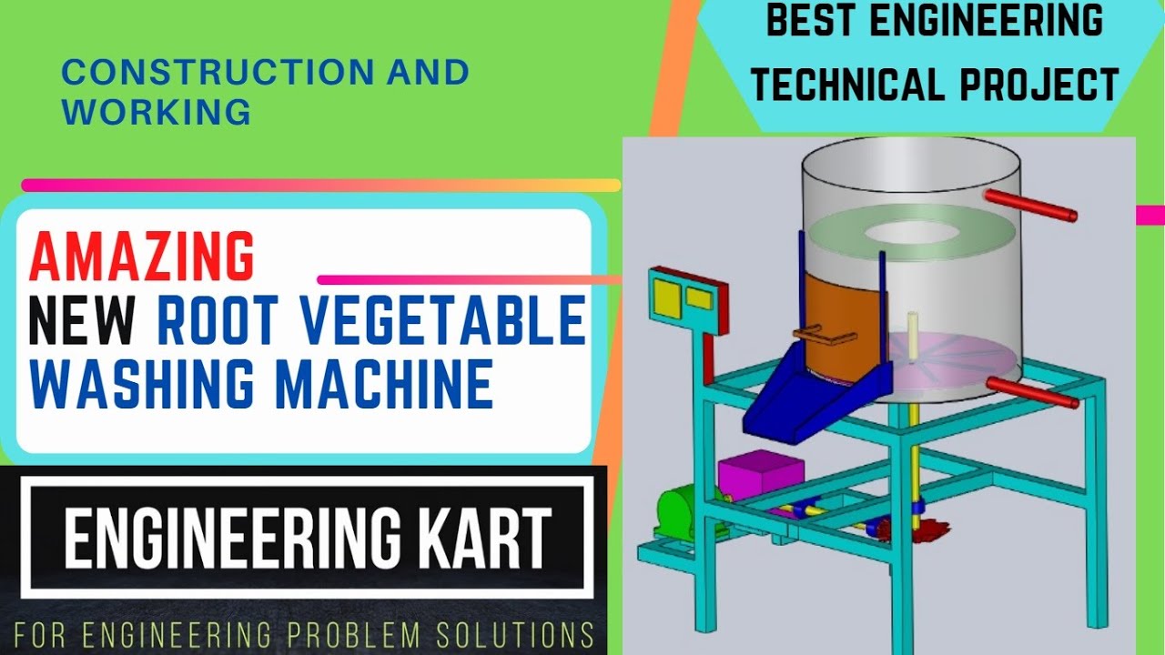 amazing new vegetables washer ROOT VEGETABLE WASHING MACHINE