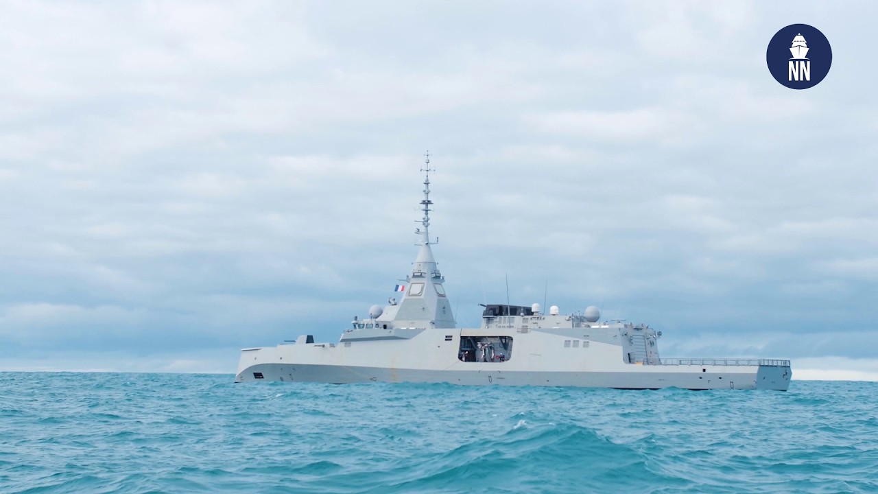 Aboard FDI at sea: The next generation frigate
