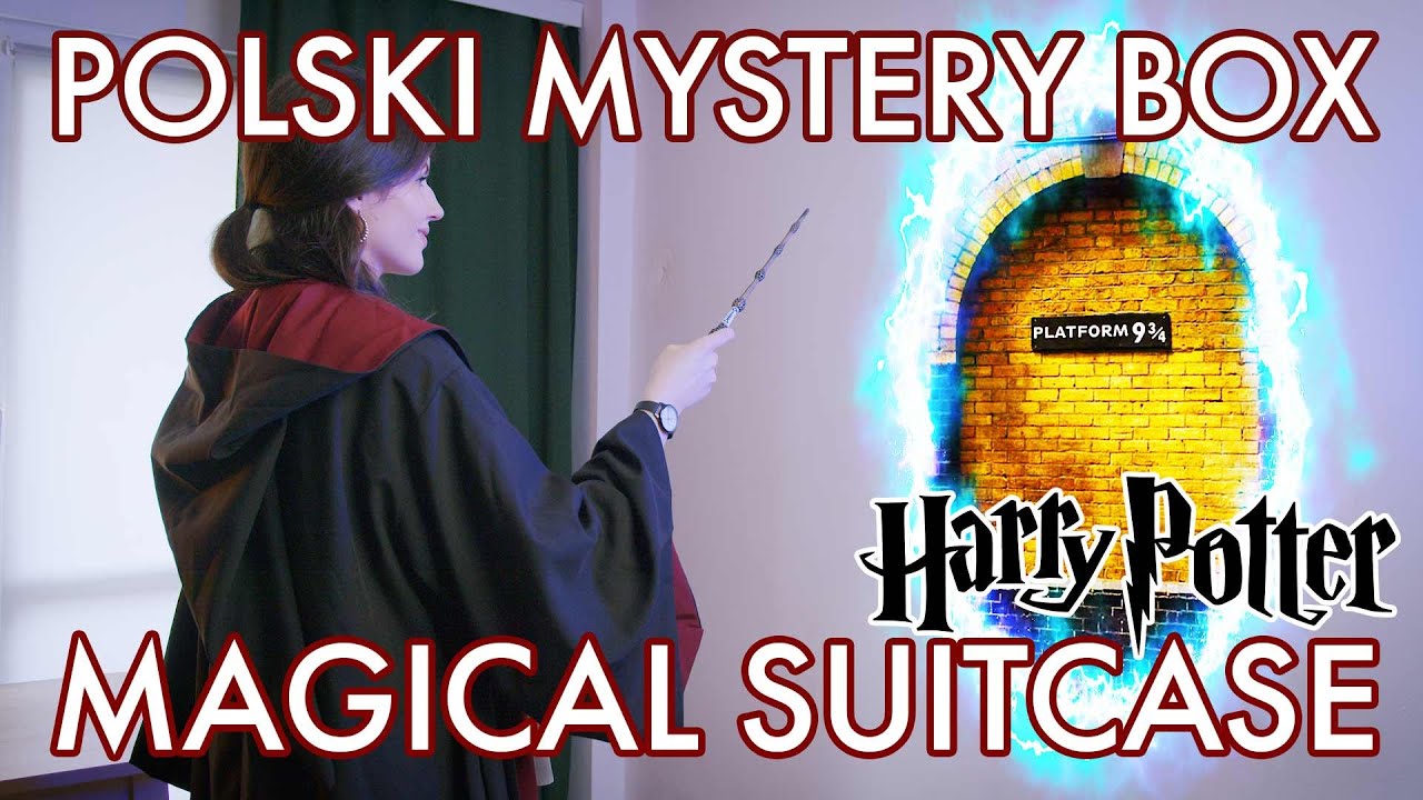 Polski Mystery Box Magical Suitcase Peron 9 i 3/4 Harry Potter