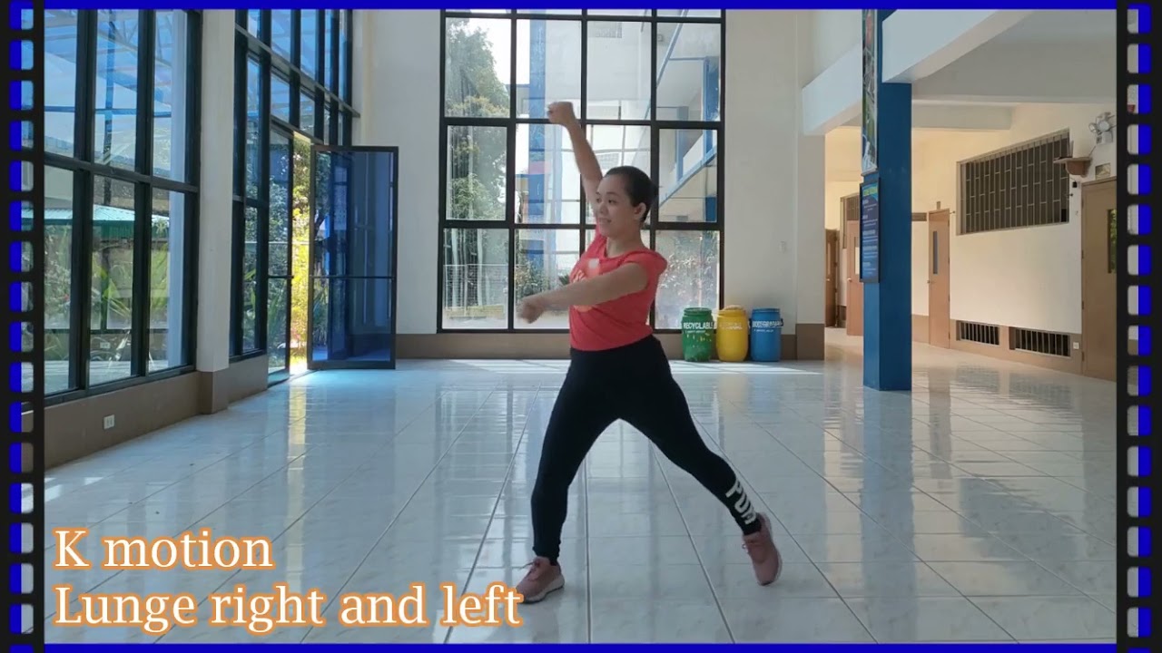 1- MINUTE CHEER DANCE ROUTINE -  APPLICATION  OF BASIC MOTIONS