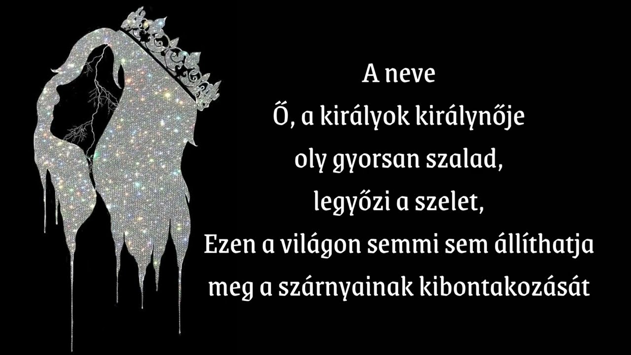 Alessandra- Queen of King Magyar felirattal