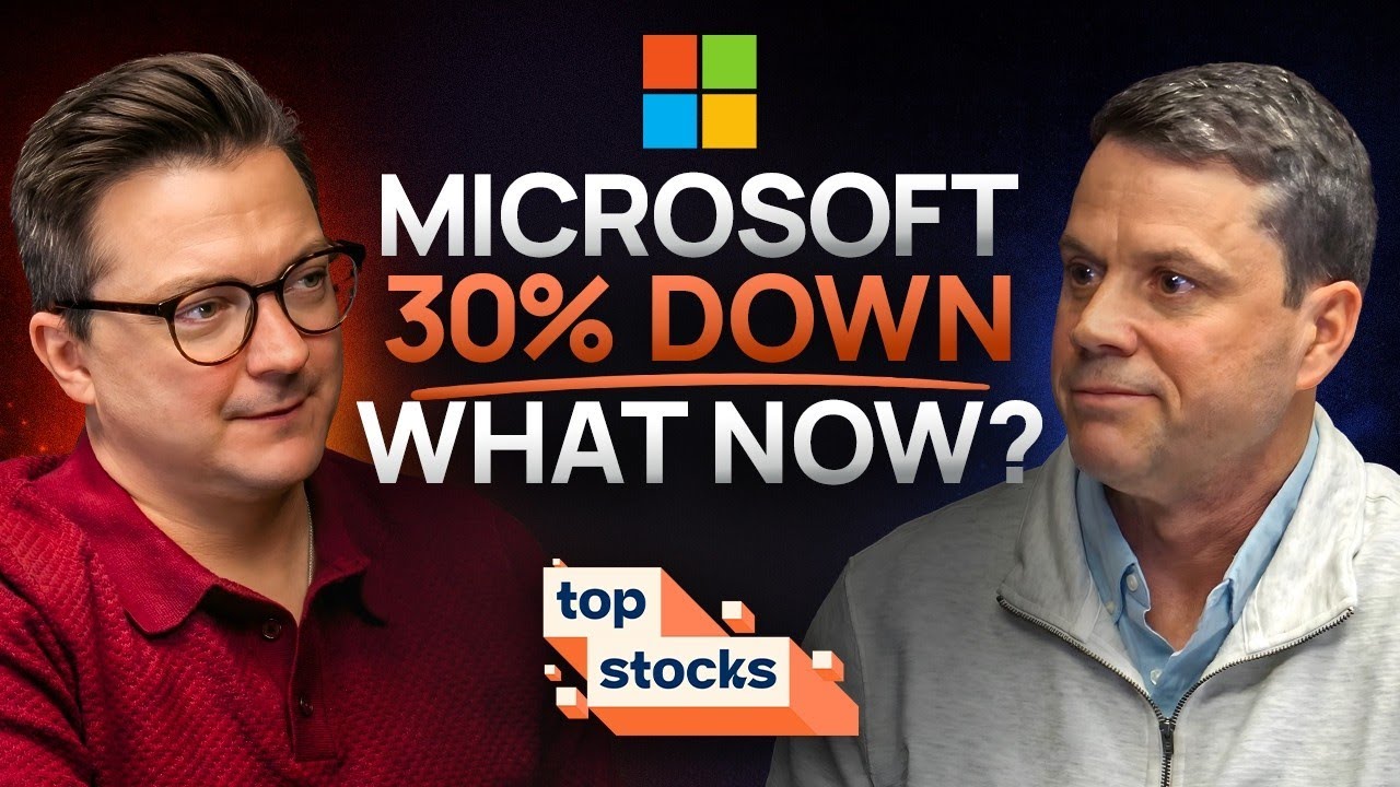 Microsoft Just Crashed 30%... Is This a Trap or a One-in-a-Decade Buy Opportunity? | Top Stocks