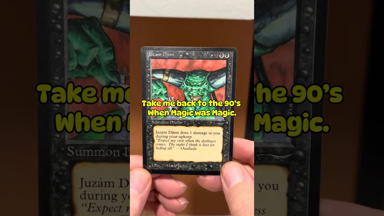 Vintage Magic Cards That Take You Back&hellip; 🎴✨ #mtg #nostalgia #shorts