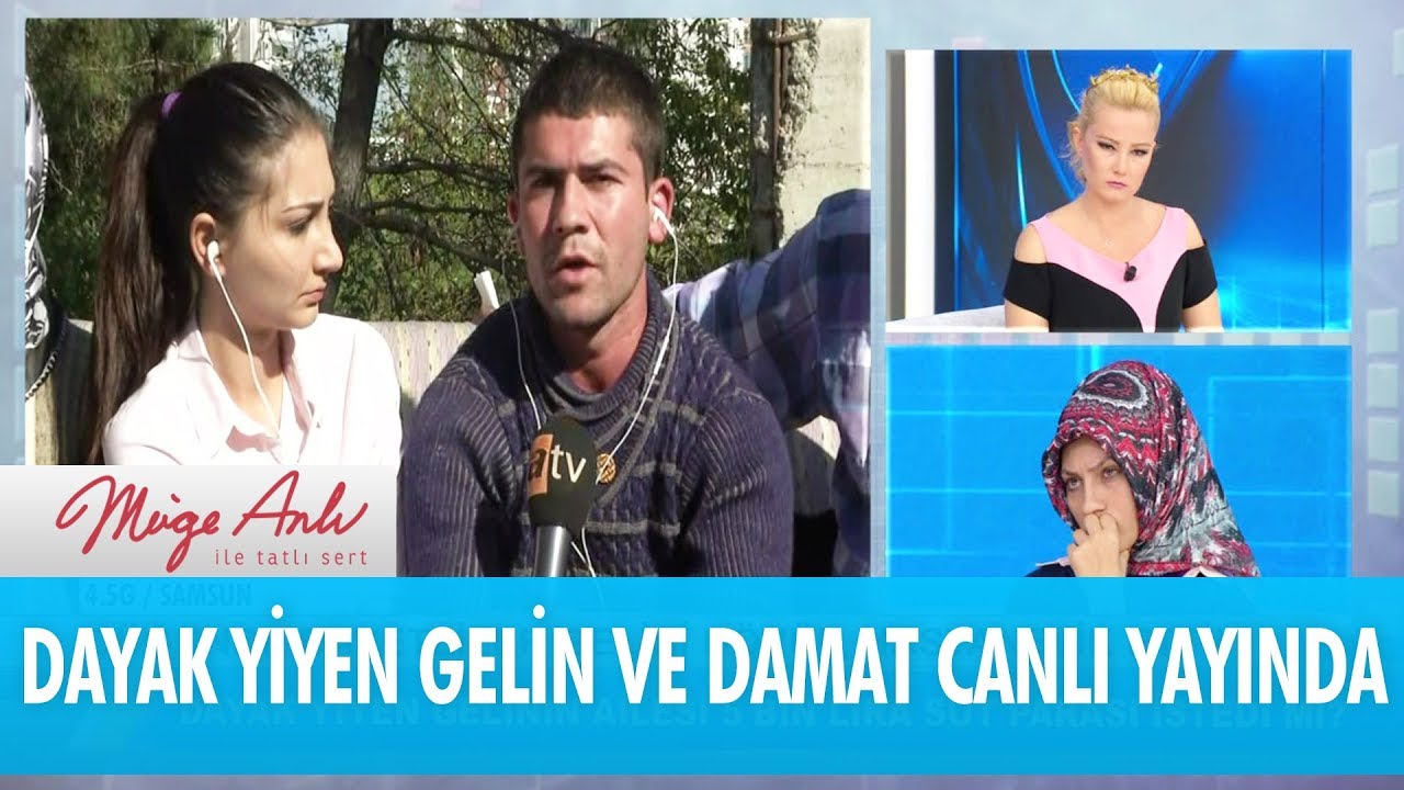 Dayak yiyen gelin ve damat canlı yayında! - Müge Anlı İle Tatlı Sert 24 Ekim