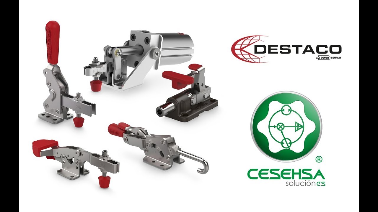 Clamps manuales DESTACO - demostración de funcionamiento