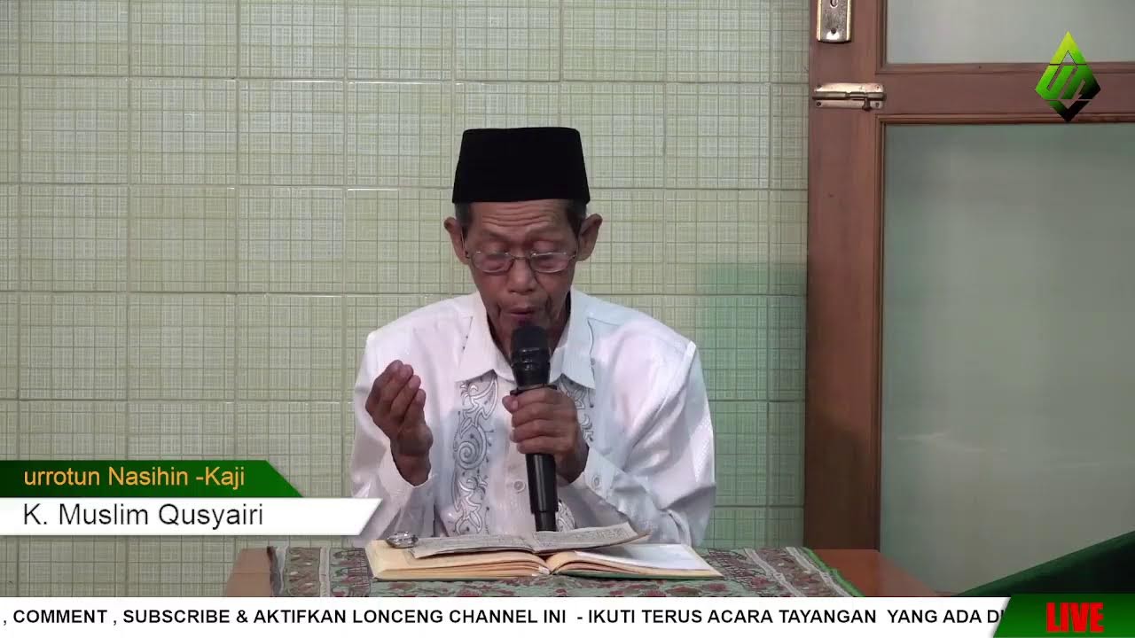 Rutinan Jum'at Pagi  -Kajian Kitab Durrotun Nasihin - (23-01-2026)