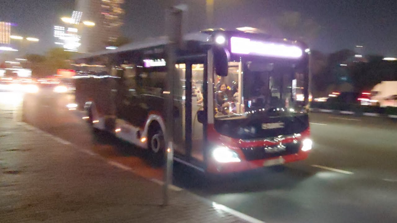 2026.02.13 Dubai Bus: The Brand-New MAN Lion's City 12 Enters Commercial Passenger Service!!!!!
