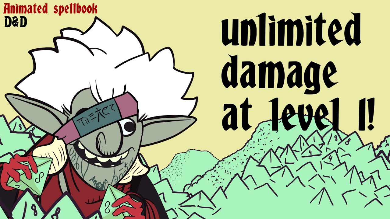 Animated Spellbook: Dnd 5E CHAOS BOLT (ft. Jacob Budz)