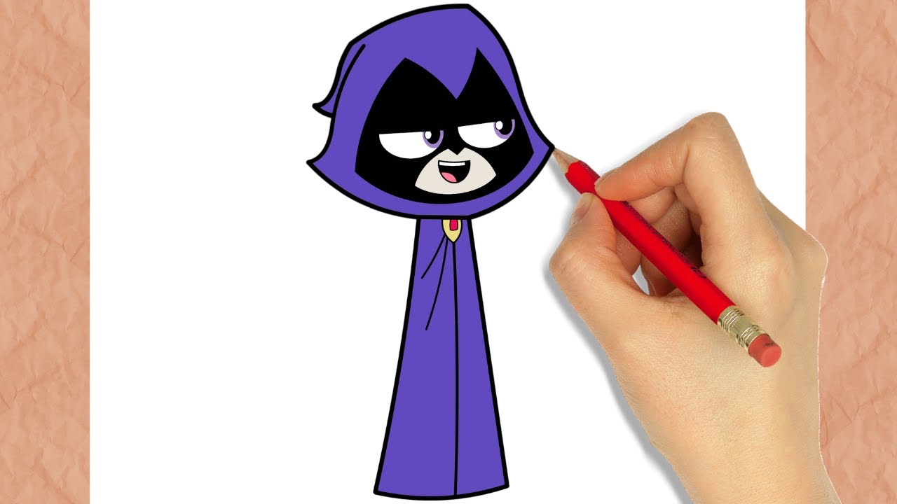 How To Draw Raven Easy