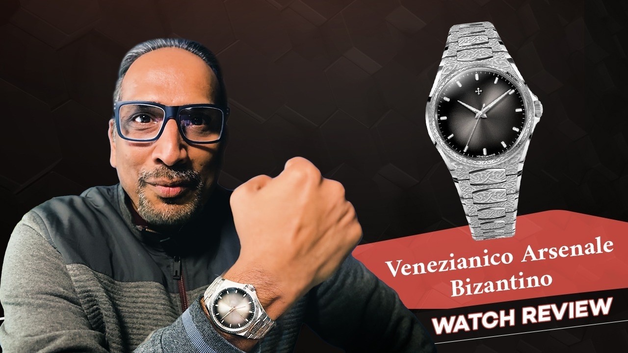 Venezianico Arsenale Bizantino - Review of an Engraved Integrated Bracelet Watch by Adi