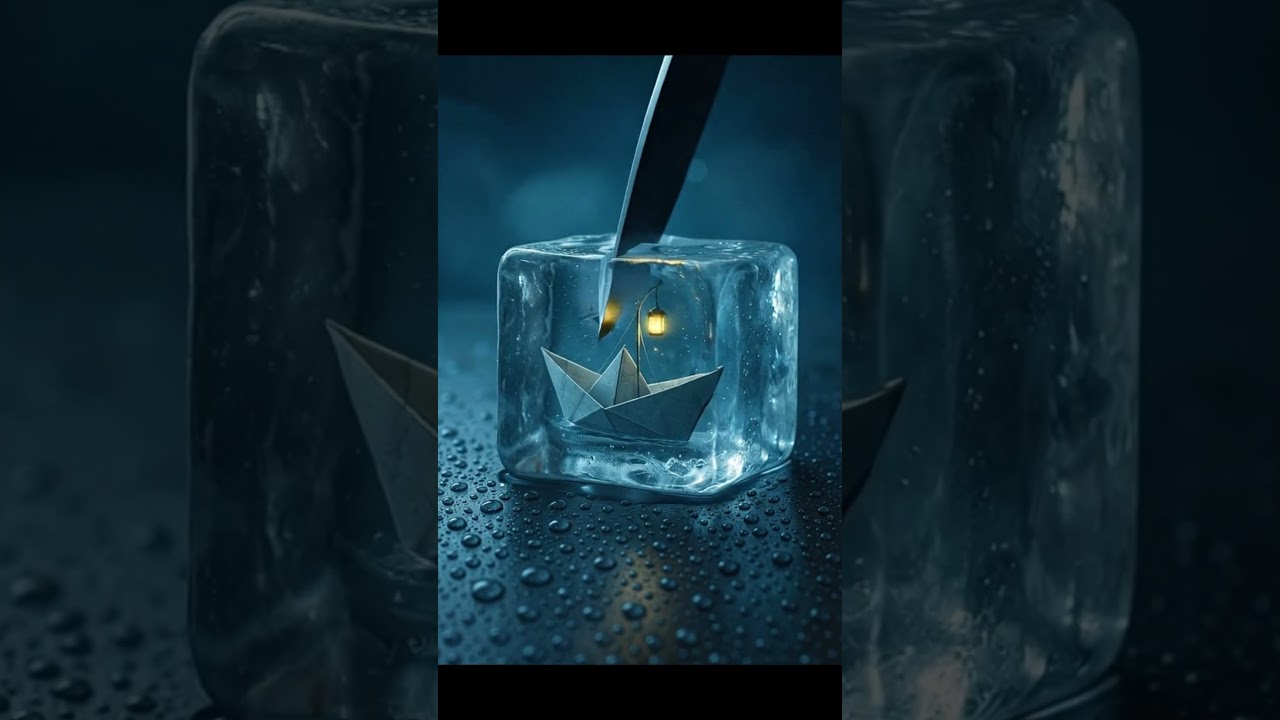 Frozen Cube Slice ASMR