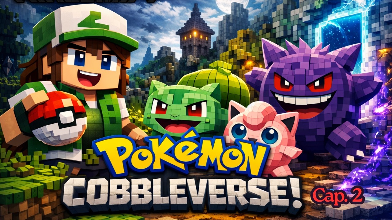 NOS ENFRENTAMOS A BROCK! Y Aprendemos A VOLAR | Cobblemon capitulo 2