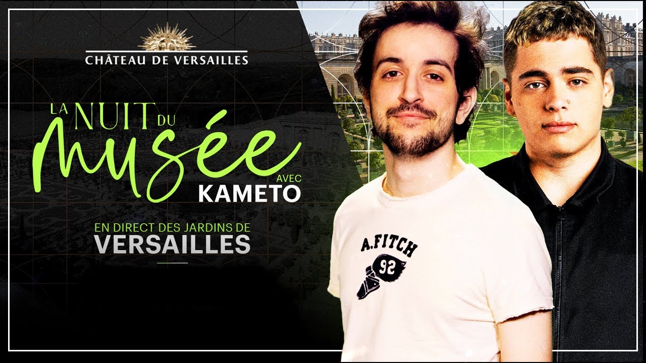ON VISITE LES JARDINS DU CHÂTEAU DE VERSAILLES ! - Nuit du Musée ft. Kameto