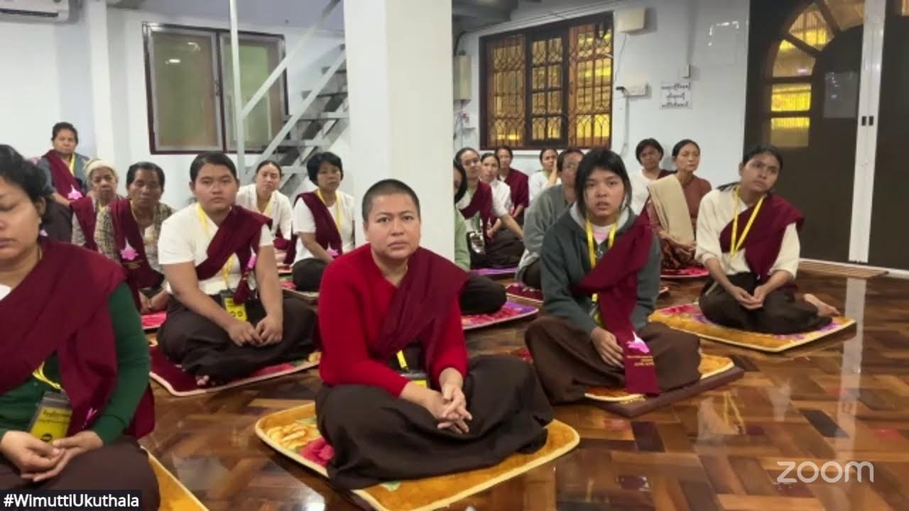 #ဝိမုတ္တိဉာဏဓမ္မ ဆရာတော်ဉူးကုသလ's Personal Meeting Room