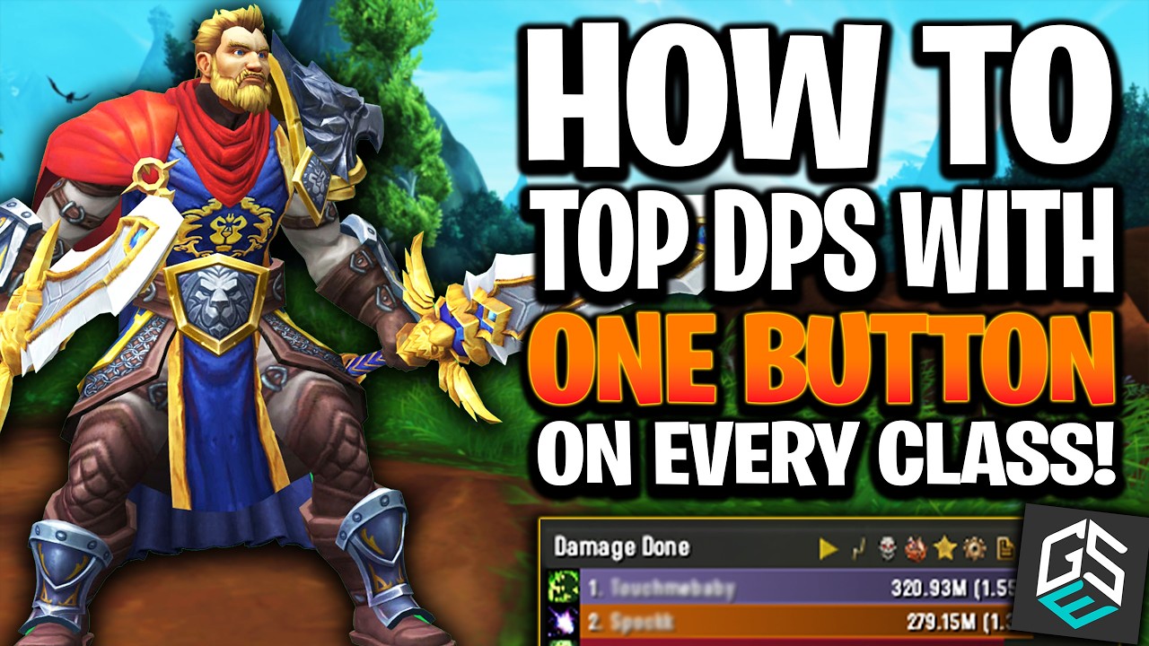 TOP DPS With ONE BUTTON On EVERY Class In The War Within