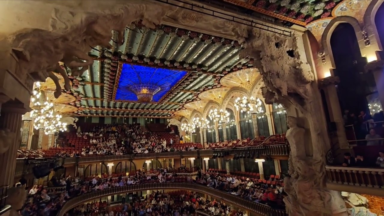 PALAU DE LA MÚSICA #barcelona #spain #2024 #travel #music #flamenco #culture #dance