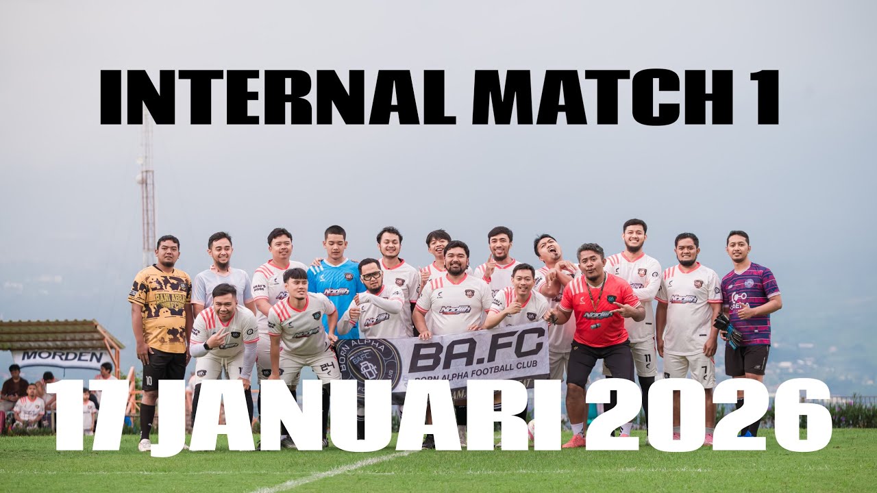 MATCH 1 | Sabtu, 17 JANUARI 2026 | BORN ALPHA FC | INTERNAL MATCH | Derby Minisoccer